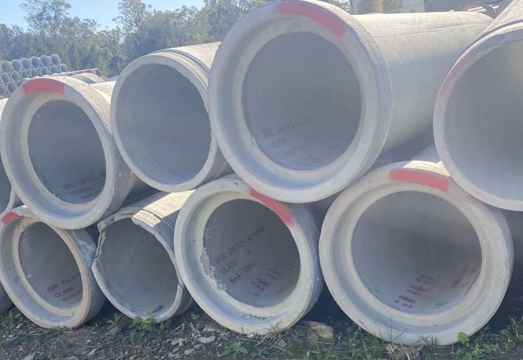 factory second concrete pipes